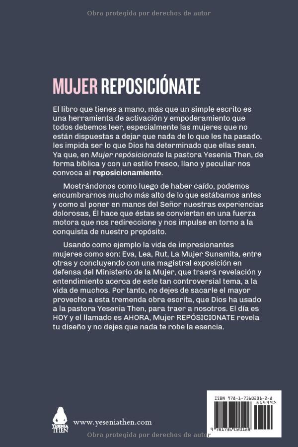 Mujer Reposicionate: Revela tu diseño y no dejes que nada te robe la esencia