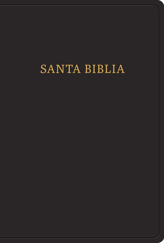 Biblia Reina Valera 1960 Letra Gigante. Piel fabricada, negro / Giant Print Bible RVR 1960. Bonded Leather, Black (Spanish Edition)