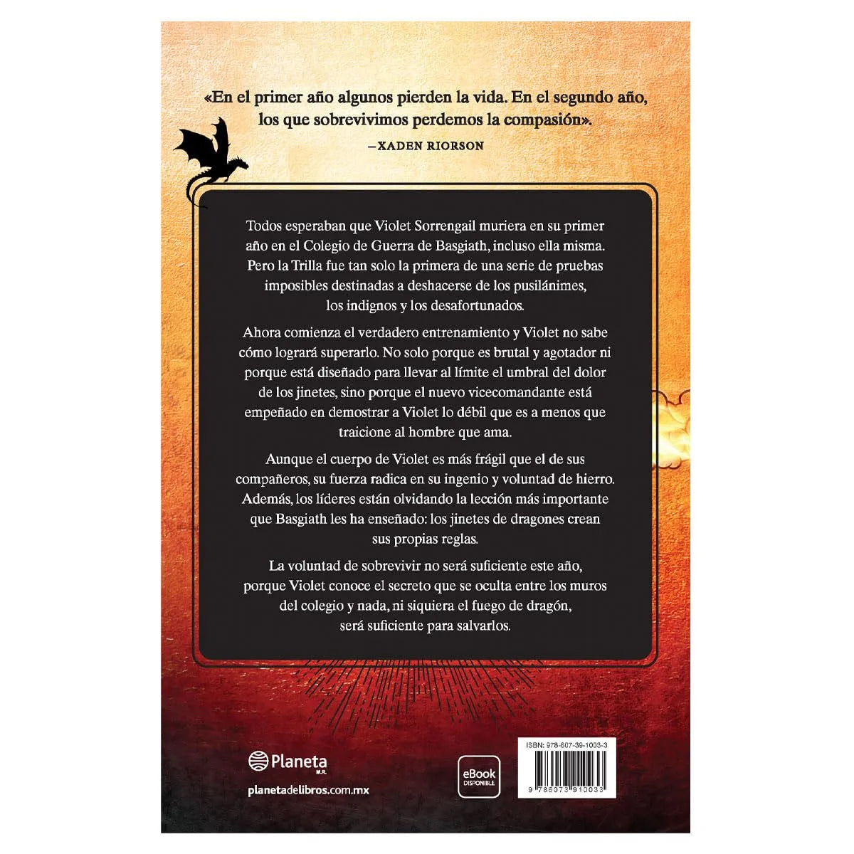 Alas de hierro (Empíreo 2) / Iron flame (The Empyrean 2) (Empíreo/ Empyrean, 2) (Spanish Edition) Paperback