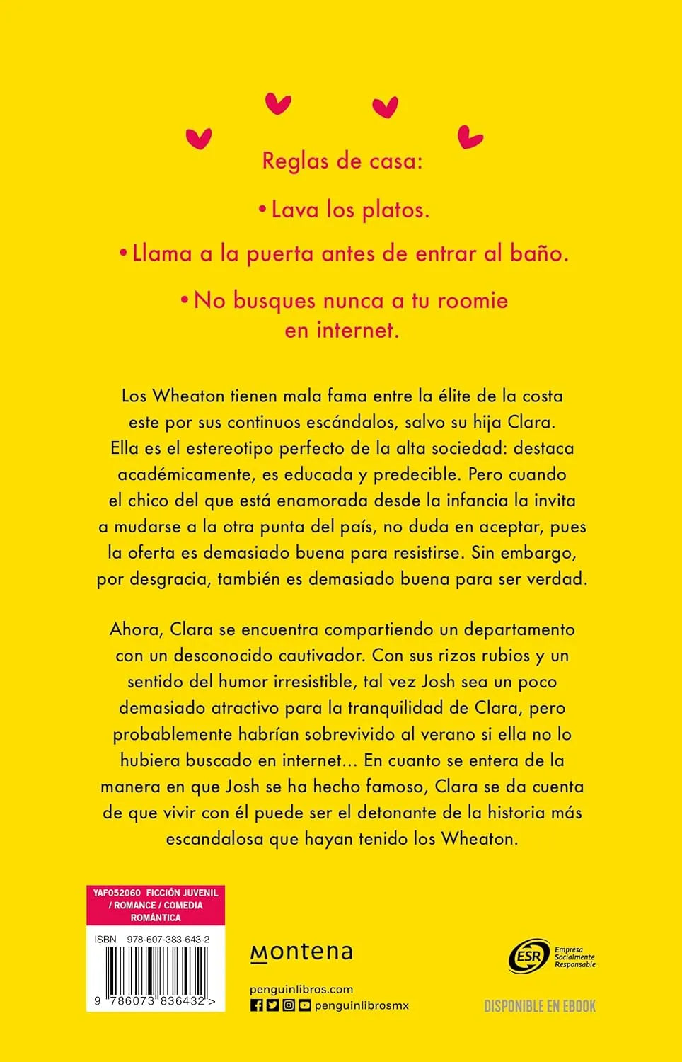 Roomies / The Roommate (THE SHAMELESS SERIES) (Spanish Edition) Paperback